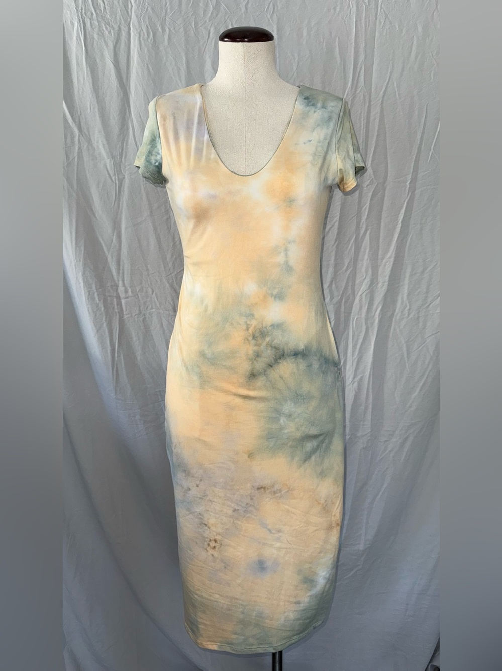 See You Monday Tie Dye Midi Dress